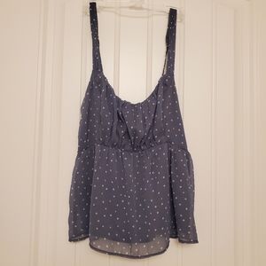 Abercrombie and Fitch smocked top